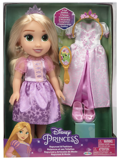 Disney Princess Bambola Da 38 Cm Di Rapunzel Con Accessori Giochi e giocattoli/Bambole e accessori/Bambole Fashion e accessori/Bambole Fashion Cartoleria Deja Vu - Crotone, Commerciovirtuoso.it