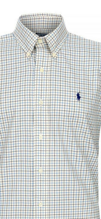 Ralph Lauren Camicia Uomo Quadretti Custom Fit 100% Cotone Colletto Button-down Logo Pony Logo Ricamato Moda/Uomo/Abbigliamento/T-shirt polo e camicie/Camicie casual Euforia - Bronte, Commerciovirtuoso.it