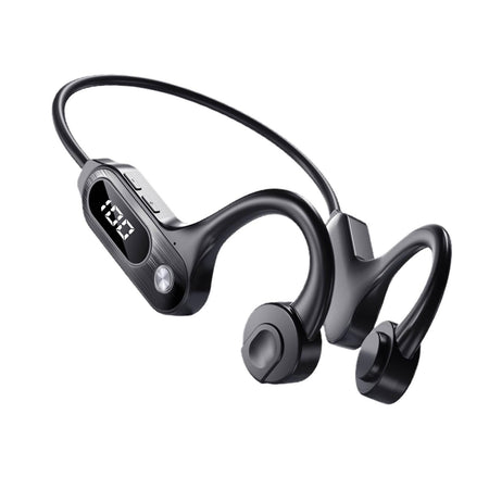 V30 cuffie a conduzione ossea Bluetooth 5.3 cuffie Stereo senza fili non In- Ear IPX5 supporto per auricolari sportivi impermeabili TF Card -  commercioVirtuoso.it