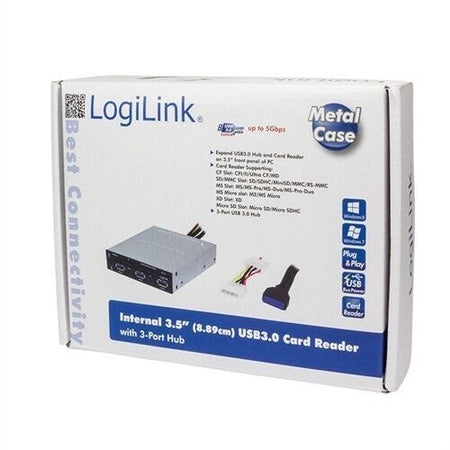 LogiLink UA0151 Lettore di schede Elettronica/Informatica/Accessori/Accessori per schede di memoria/Lettori schede di memoria esterni CL Store - Battipaglia, Commerciovirtuoso.it