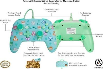 Powera Controller Cablato Avanzato Per Nintendo Switch: Animal Crossing Videogiochi/Nintendo Switch/Accessori/Controller e telecomandi CL Store - Battipaglia, Commerciovirtuoso.it