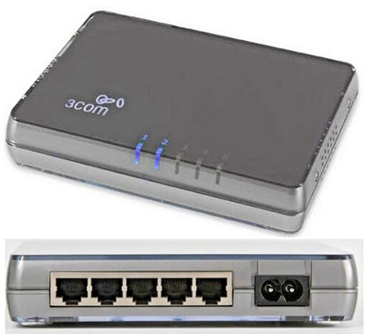 Switch 3com 3cfsu05 10/100 5 Porte Lan Ethernet Elettronica/Informatica/Accessori/USB Hub CL Store - Battipaglia, Commerciovirtuoso.it