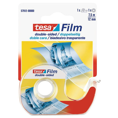 Nastro biadesivo Tesa Film - in chiocciola - 7 5 mt x 12 mm - trasparente - Tesa Fai da te/Ferramenta/Adesivi e sigillanti/Nastro adesivo/Nastro di montaggio Eurocartuccia - Pavullo, Commerciovirtuoso.it