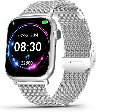 Smartwatch Orologio Uomo Donna, Smart Watch con Chiamata Bluetooth e  Risposta Vivavoce, con Contapassi, Cardiofrequenzimetro, Monitor Sonno,  Digitale Fitness Sportwatch per Android iOS - commercioVirtuoso.it