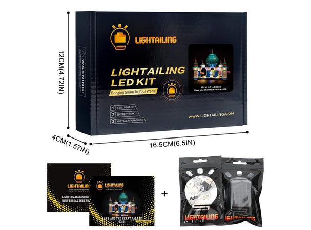 LIGHTAILING LGK430 Set di Luci per Raya and the Heart Palace Kit Luce LED