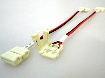 4 PZ Connettore 10mm Per Collegare Due Strip Led Smd 5050 Senza Saldare