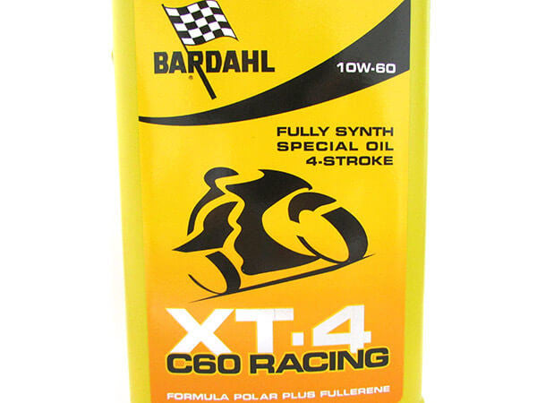 BARDAHL XT-4 C60 Racing 10W60 Lubrificanti Olio Motore Moto 4 Tempi Per Impieghi Sportivi 1 LT
