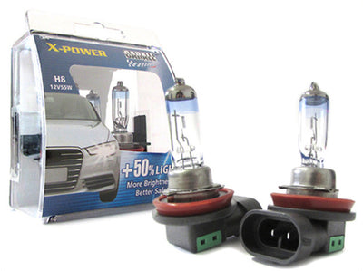 Coppia Lampada H8 12V 55W PGJ19-1 X-Power +50% Luminosita Auto e Moto/Parti per auto/Luci lampadine e indicatori/Kit conversione Xeno Scontolo.net - Potenza, Commerciovirtuoso.it