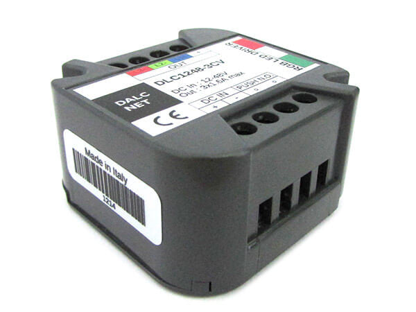Dalcnet EasyRGB Centralina Controller Dimmer Per Striscia Led RGB DC12V 24V 48V Con Pulsante N.O. DLC1248-3CV-RGB Fai da te/Materiale elettrico/Interruttori e dimmer/Dimmer Scontolo.net - Potenza, Commerciovirtuoso.it