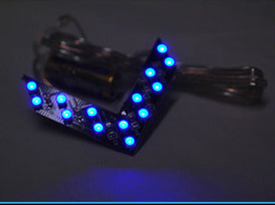 Frecce LED Arrow Led con 14 SMD BLUE Auto e Moto/Parti per auto/Luci lampadine e indicatori/Blocchi illuminazione e componenti/Luci laterali Scontolo.net - Potenza, Commerciovirtuoso.it