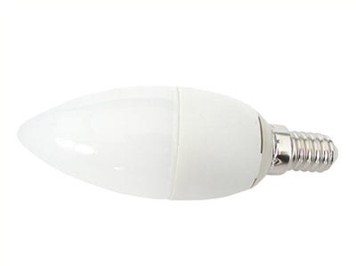 Lampada A Led E14 C37 6W Bianco Naturale Forma Goccia Oliva Candela 240 Gradi 220V SKU-172 V-Tac
