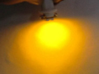 Lampada Led T5 B8.5D B8,5D Giallo Luci Cruscotto e Strumentazione 12V