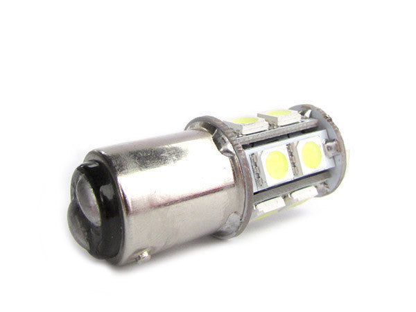 Lampada Led Tubolare Miniaturizzata BA15D 220V 2W Bianco Caldo Per Segnalazione Cancelli Bajour Ledlux