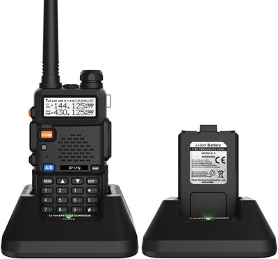 Walkie Talkie 5R Dual Band VHF/UHF Radioamatore bidirezionale per comunicazioni Elettronica/Radiocomunicazione/Ricetrasmettitori CL Store - Battipaglia, Commerciovirtuoso.it