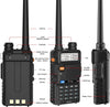Walkie Talkie 5R Dual Band VHF/UHF Radioamatore bidirezionale per comunicazioni Elettronica/Radiocomunicazione/Ricetrasmettitori CL Store - Battipaglia, Commerciovirtuoso.it