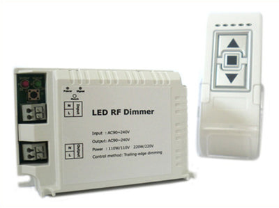 Varialuce Led Triac Dimmer SCR 220V 200W Telecomando Wireless Per Luci Lampade Led Dimmerabile DM014