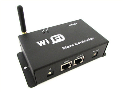 WiFi Multi Point Controller WF201 Slave Centralina Figli Ripetitore Wireless Per Led RGB Interfaccia Con Iphone Android