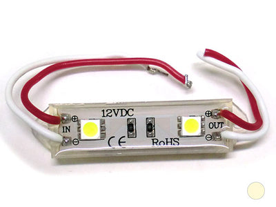 Modulo Mattone LED 2 SMD 5050 Bianco Caldo 12V Impermeabile Per Insegna Pubblicitaria Ledlux