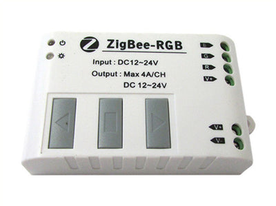 WiFi Zigbee Slave Led Controller RGB Full Colore Per Strip Led 12V 24V 4AX3 WF323