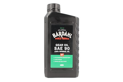 BARDAHL Classic Gear Oil SAE 90 API GL1 100% Minerale Olio Ingranaggi Monogrado Per Auto D'epoca 1 LT