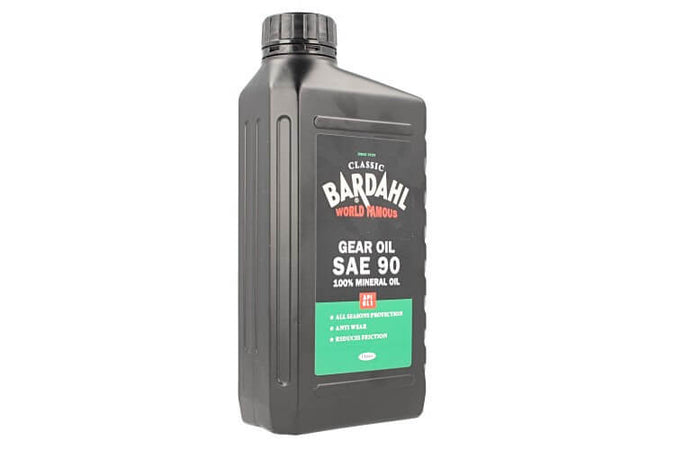 BARDAHL Classic Gear Oil SAE 90 API GL1 100% Minerale Olio Ingranaggi Monogrado Per Auto D'epoca 1 LT
