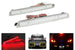 Kit 2 Fanali Posteriori A Led Trasparente Per Mazda 3 Axela BK Rear Bumper Tail Brake Reflector Light Carall