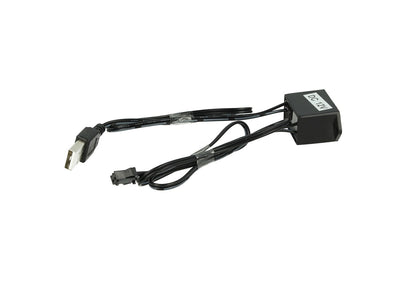 Alimentatore Trasformatore Con USB 5V Per Stringa EL Striscia Neon Led Carall