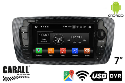 Autoradio Android 8,0 Seat GPS DVD USB SD WI-FI Bluetooth Navigatore