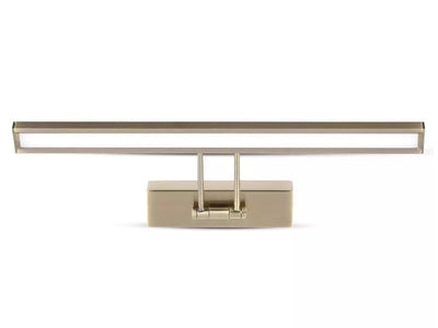 Applique Lampada Led Da Parete Moderna 8W Golden Lunghezza 455mm 4000K Con Braccio Per Specchio Bagno e Quadri SKU-213901 Illuminazione/Illuminazione per interni/Illuminazioni per pareti/Applique Scontolo.net - Potenza, Commerciovirtuoso.it