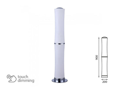 Piantana Lampada Led Da Terra Moderna Forma a 2 Canne Bamboo 32W Alta 900mm Dimmerabile Touch SKU-3976 V-Tac