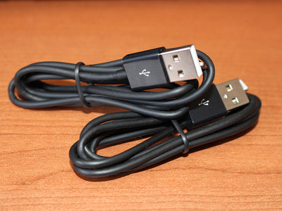 2 Pezzi Cavo USB Dati Ricarica Per Iphone Colore Nero 1 Metro