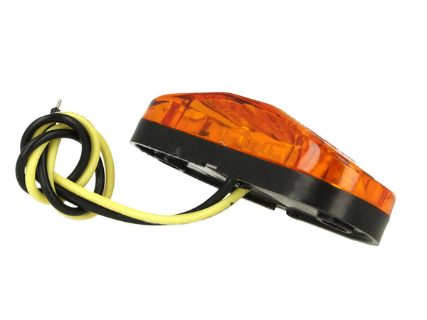 Luce ingombro arancione a LED 12V per camper/roulotte