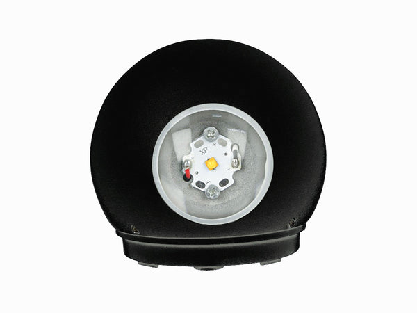 Applique Lampada LED da Muro Palla Sferica 6W 4000K Carcassa Nera Doppio Fascio Luminoso IP65 SKU-8304 V-Tac