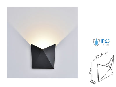 Applique Lampada LED da Muro Scudo a Tasca 5W 3000K Carcassa Grigia IP65 SKU-8284 Illuminazione/Illuminazione per interni/Illuminazioni per pareti/Applique Scontolo.net - Potenza, Commerciovirtuoso.it
