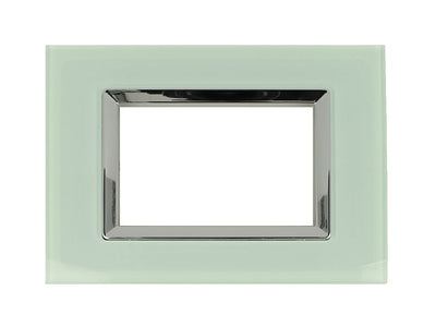SANDASDON Placca Plexi 3M Verde Biancastro Plexiglass Compatibile Con Bticino Living