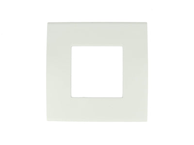 SANDASDON Placca Confort 2M Bianco Compatibile Con Vimar Arke