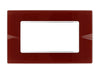 SANDASDON Placca Cristal 4M Rosso Pompeiano Effetto Vetro Compatibile Con Con Bticino Axolute Fai da te/Materiale elettrico/Placche/Placche per prese Scontolo.net - Potenza, Commerciovirtuoso.it
