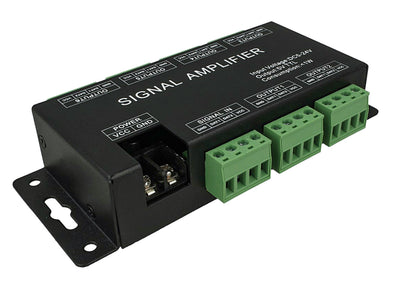 Amplificatore Segnale SPI Dream Color Signal Amplifier 6 Canali Per Bobina Led Magic Color 12V 24V HC600