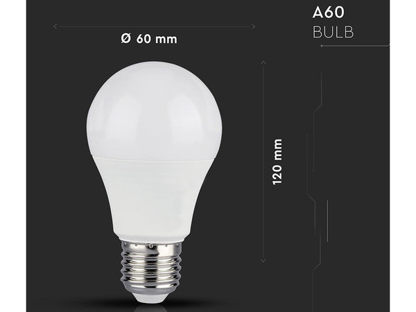 V-TAC Smart Lampada Led Bulb E27 A60 10W WiFi RGB CCT Dimmerabile APP Compatible Amazon Alexa Google Home SKU-2751 Illuminazione/Lampadine/Lampadine a LED Scontolo.net - Potenza, Commerciovirtuoso.it