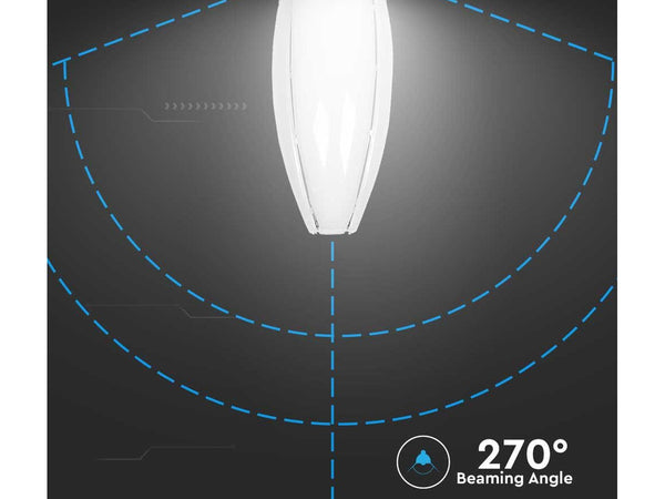 Lampada Led E40 UFO Ovale 60W 220V Bianco Neutro Chip Samsung Per Lampione Giardino Faro Industriale SKU-187 V-Tac