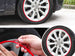 Striscia Adesiva Cerchi Auto Moto Profilo Rosso Adesivo Decorativo Paraurti Rotolo da 8 Metri Carall