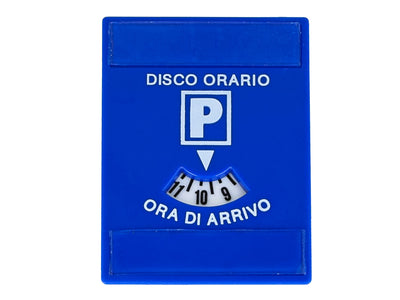 Disco Orario In Plastica Rigida Con Porta Avvisi Per Sosta Breve Doppio Adesivo 80X60mm Auto e Moto/Accessori per auto/Dischi orari Scontolo.net - Potenza, Commerciovirtuoso.it