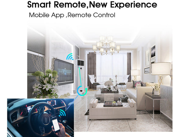 Telecomando WiFi Universale Smart Remote Controller IR RF 433MHz 315MHz Compatibile Con Alexa e Google Home Ledlux