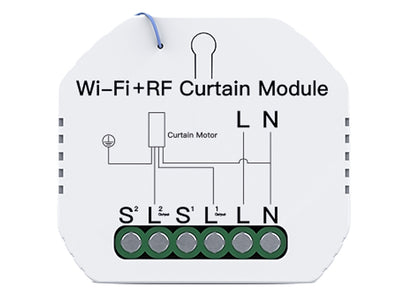 Modulo Switch Tapparelle Tende Persiane Interruttore WiFi + RF 220V 2A Compatibile Con Alexa Google Home Ledlux
