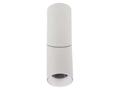 Portafaretto LED Forma Cilindrica Montaggio a Plafone Orientabile GU10 Corpo Bianco SKU-8946 V-Tac