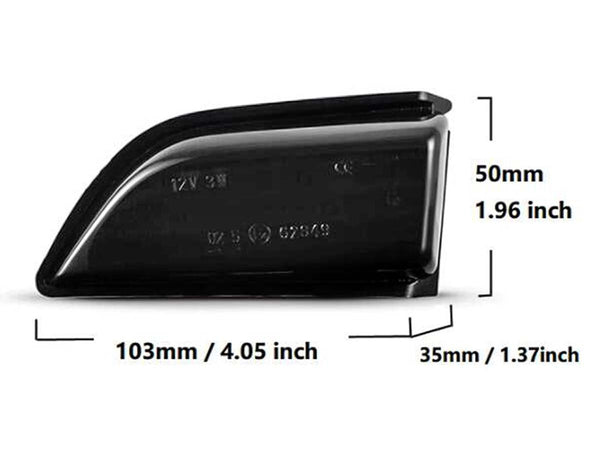 Kit Freccia Led Specchietto Retrovisore Dinamico Sequenziale Per Volvo XC60 2008-2013 Carall