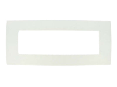 SANDASDON Placca Slim Sottile 7M Bianco Compatibile Con Bticino Living Light Air