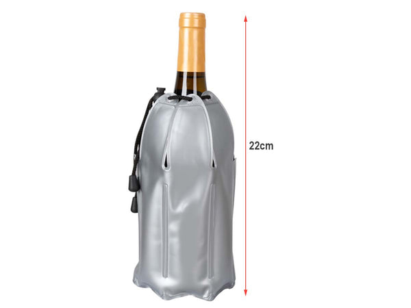 Refrigeratore Vino Borsa Secchiello Ghiaccio Pieghevole Raffredda Bottiglie Altezza 22cm Con Corda Zorei