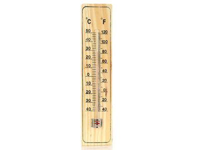 Termometro ambiente Appendibile per Interno Bianco 4,4 x 20,6 cm