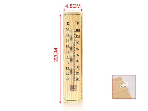 Termometro igrometro da muro legno